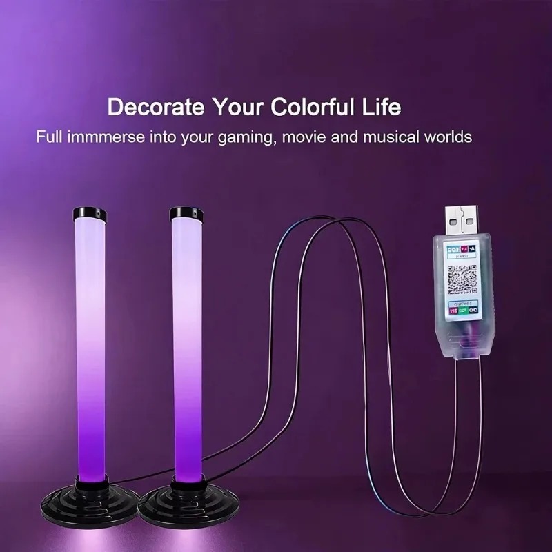 แถบไฟ LED RGB ใช้พลังงานผ่าน U - Home Decor Free App บทวิจารณ์และราคา