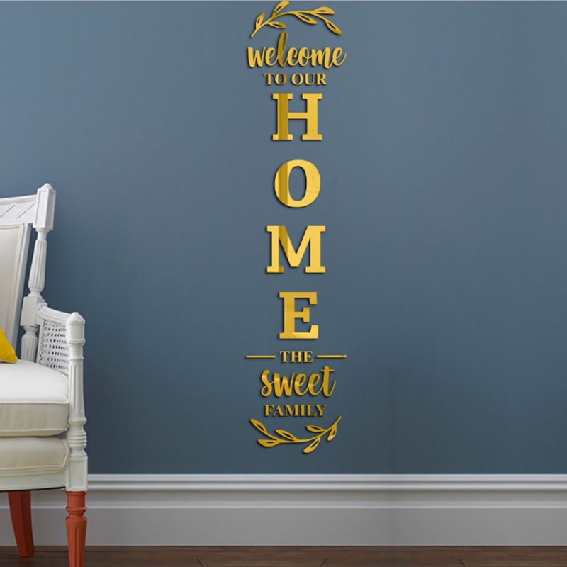 ตัวอักษรภาษาอังกฤษ 3D กระจกสติ - Home Decor Y2K บทวิจารณ์และราคา