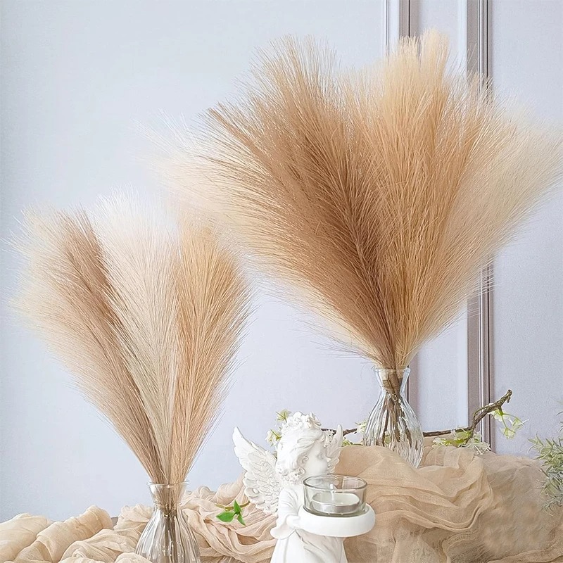 หญ้าแพมพัสประดิษฐ์ 55 ซม. 5/10 - Pampas Grass Decor บทวิจารณ์และราคา