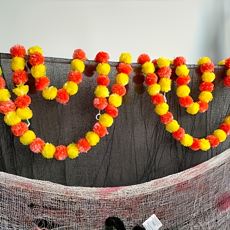 พวงมาลัยดอกดาวเรือง 1 ชิ้นสำหร - Home Decor Indonesia บทวิจารณ์และราคา