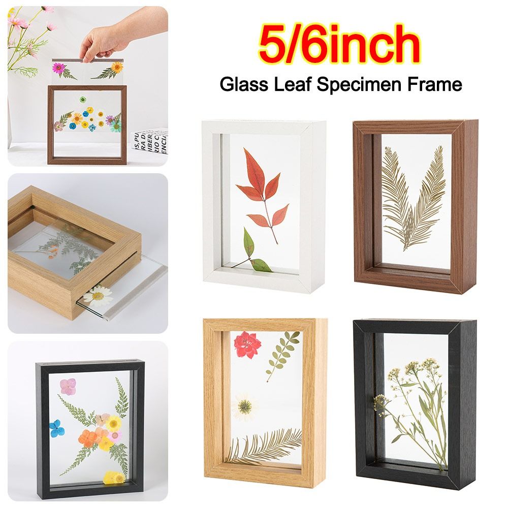 ไม้แก้ว Leaf ตัวอย่างกรอบโปร่ง - Bamboo Photo Frame บทวิจารณ์และราคา