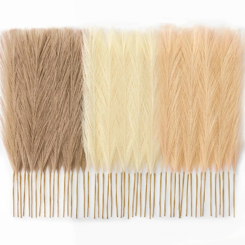 หญ้าแพมพัสประดิษฐ์ 15 ชิ้น ควา - Pampas Grass Decor บทวิจารณ์และราคา