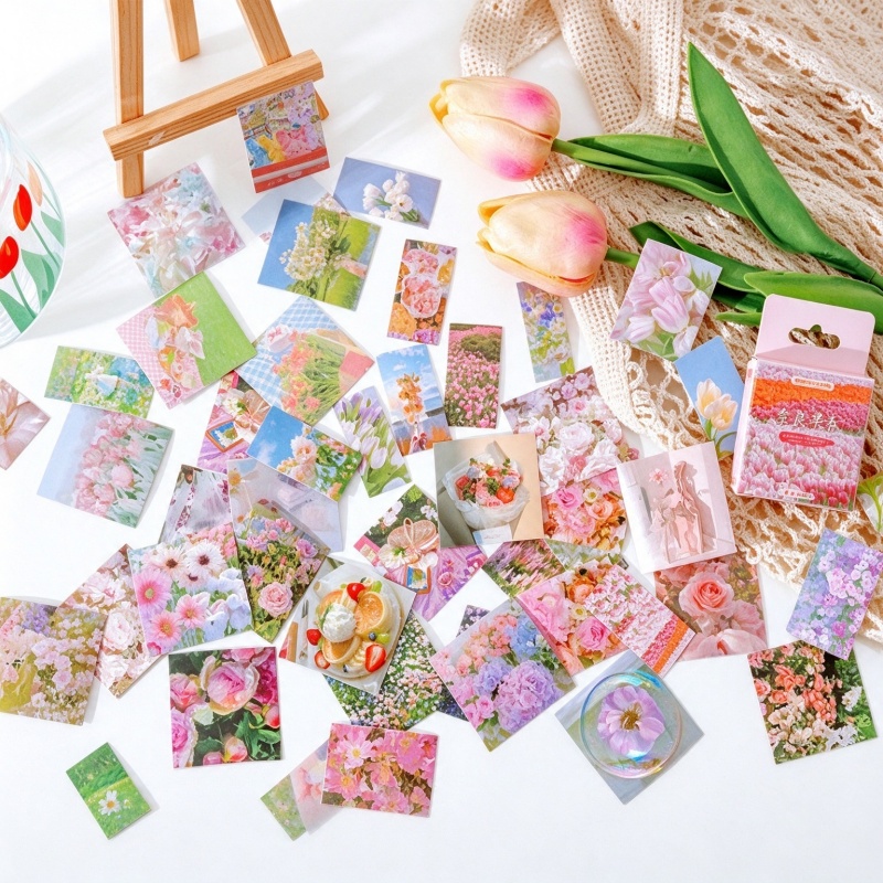 สติกเกอร์ลายดอกไม้ฤดูใบไม้ผลิ  - Home Decor Magazine บทวิจารณ์และราคา