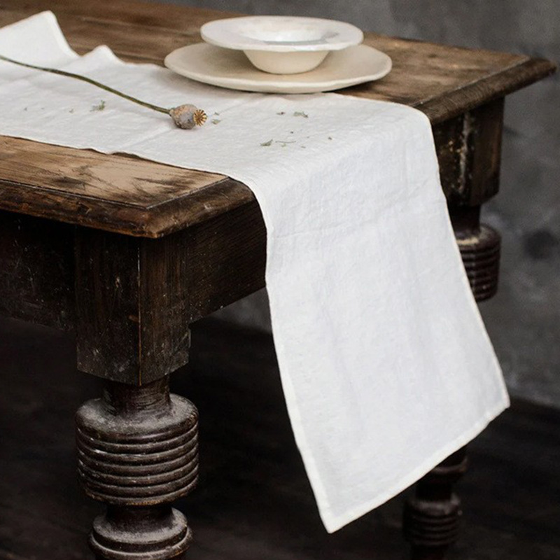 ผ้าปูโต๊ะลินิน 100% ซักแบบ Sto - Linen Table Runner บทวิจารณ์และราคา