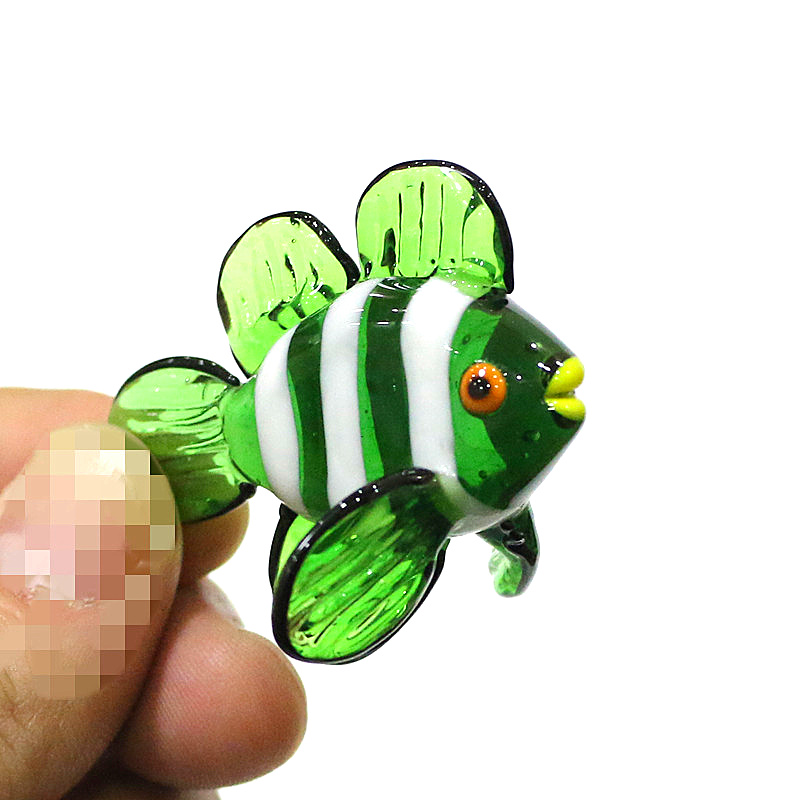 Murano แก้วตัวตลกปลารูปปั้นขนา - Home Decor Za บทวิจารณ์และราคา